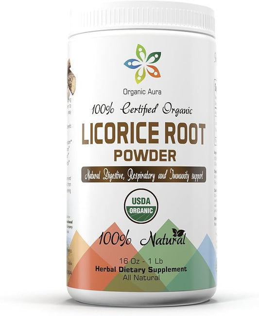 Licorice Root Powder 16Oz -1Lb. Natural 100% Natural