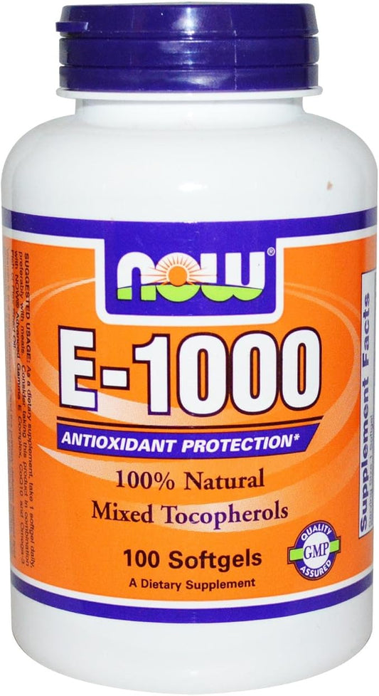 E-1000 100% Mixed Tocopherols 100 sgels