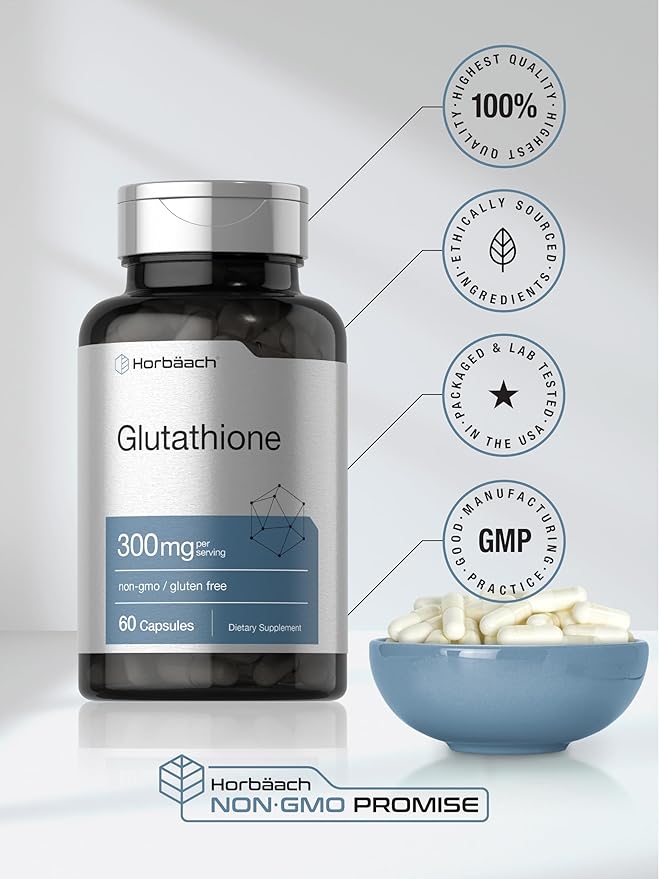 Horbaach Glutathione | 300mg | 60