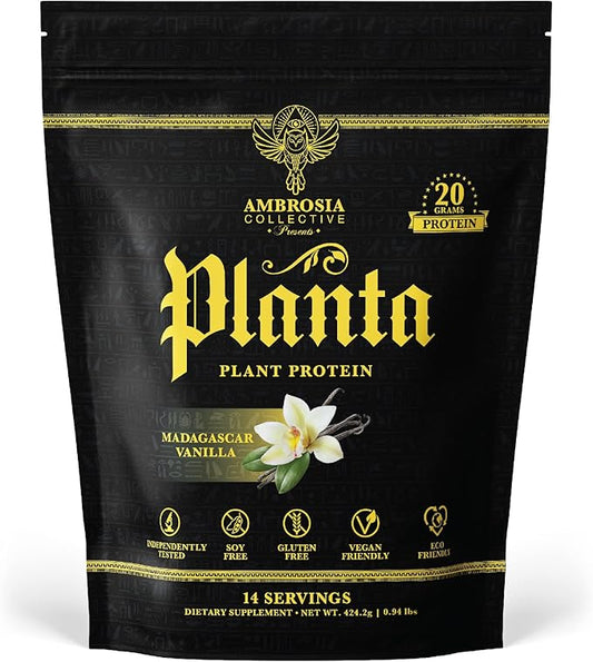 Ambrosia Planta - Premium Organic Plant-Based 14 Servings