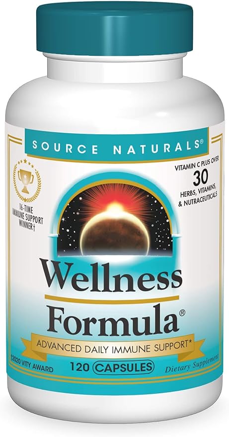 Source Naturals Wellness Formula, Advanced Immune 120 Capsules
