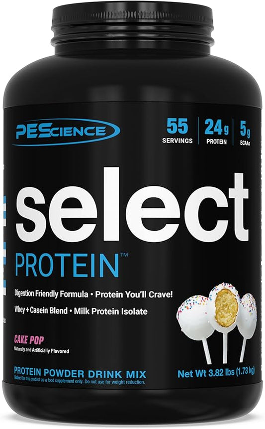 PEScience Select Low Carb Protein Powder, 55 Serving,