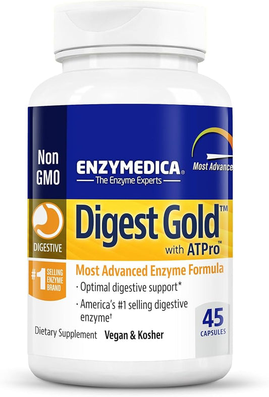 Enzymedica Digest Gold + ATPro, Maximum 45 Count