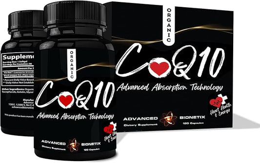 Advanced Absorption 200mg CoQ10 w/Black Pepper 90 Softgels.