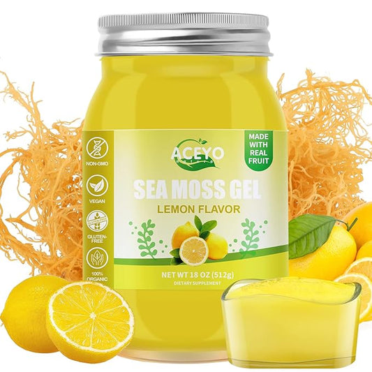 (18 OZ) Irish Sea Moss Gel 102 Vitamins