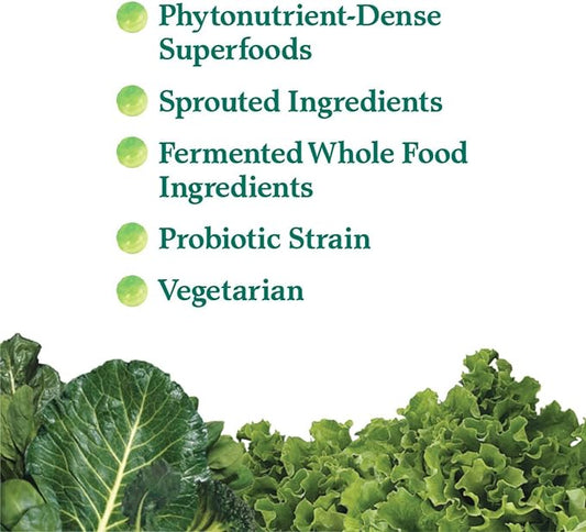 Garden Of Life Whole Food Vegetable Supplement - Perfect Food Green Superfood Dietary Powder, 600g