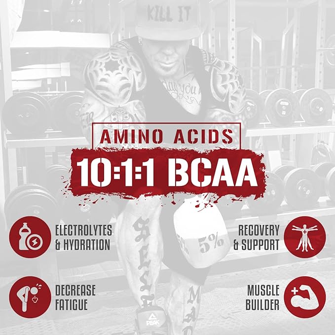 5% Nutrition Rich Piana AllDayYouMay BCAA Powder 15.87 oz, 30 Servings