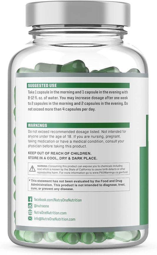 NutraOne DetoxOne 30 Day Extra Strength