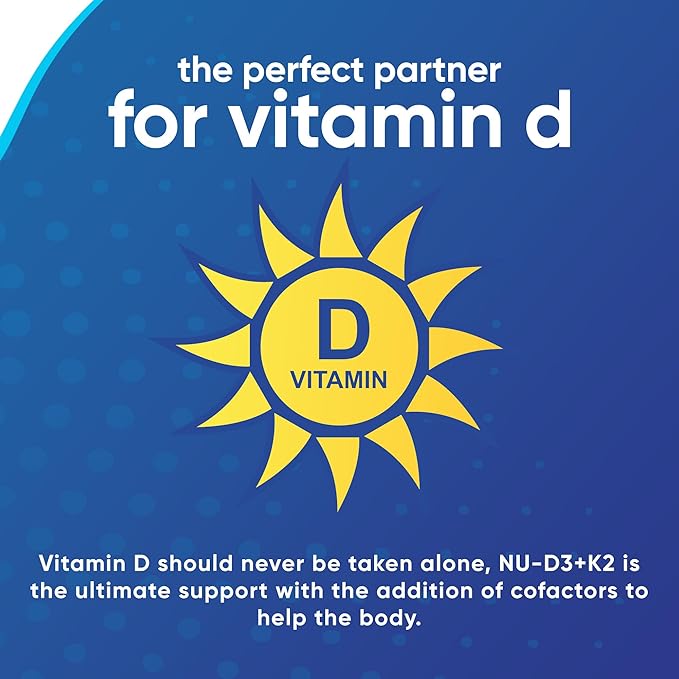 NuEthix Formulations NU-D3 + K2 D3 and K2 5000 5000 iu 60ct, 60 60 servings