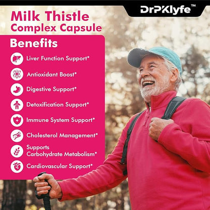 Milk Thistle,Mushroom,Flax See,Artichoke, Goji Berry, garlic, 1588 mg