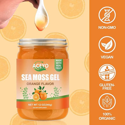 (12 OZ) Sea Moss Gel Organic 102 Vitamins