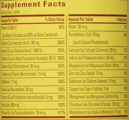 Nature Made Multi For Her 50+ 90 ct 2) (Packaging