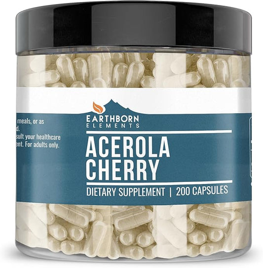 Earthborn Elements Acerola Cherry 200 Capsules,
