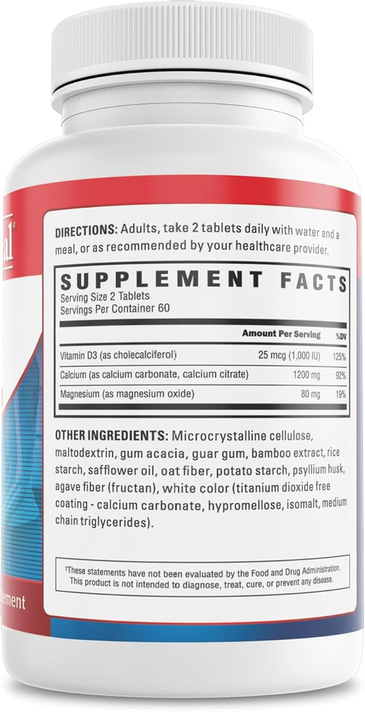 U.S. Doctors' Clinical Calcium, Magnesium + D3 for (120)