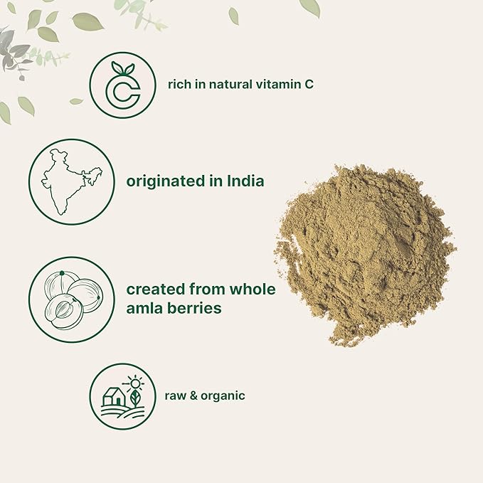 Organic Amla Powder (Amalaki) 32oz, India