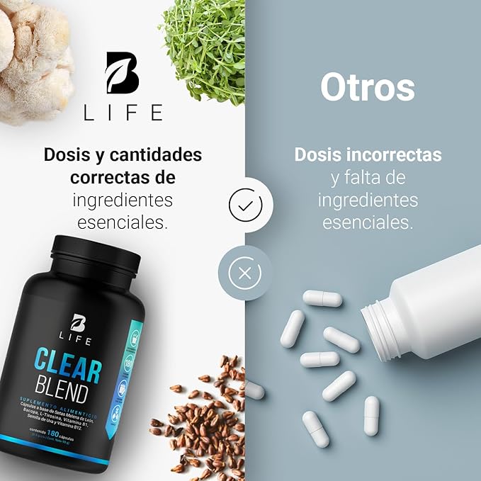 Clarity Complex with Natural Ingredients: Thiamin B1, Ashwagandha, 240 caps