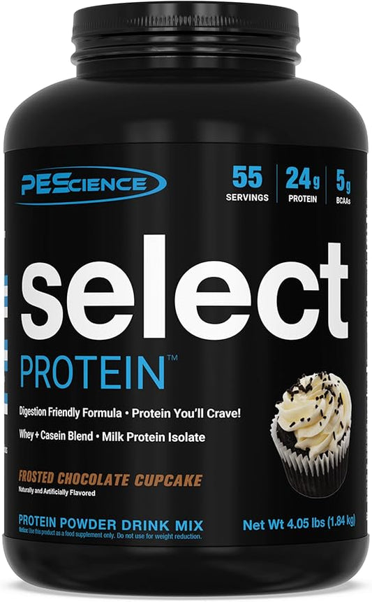 PEScience Select Low Carb Protein Powder, 55 Serving,