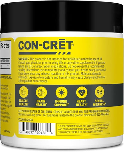 Creatine HCl Powder | Muscle, Cognitive, Cellular Energy Support | No Bloating or Cramps | USA Made & NSF Certified | Lemon Lime (64 Serving)