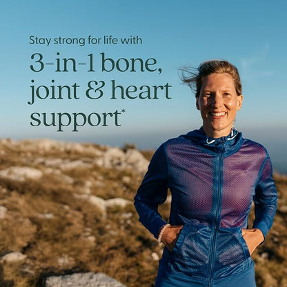 New Chapter Calcium Supplement - Bone Strength Organic Calcium with Magnesium, Vitamin D3+K2, 70+ Trace Minerals for Bone Health, Gluten Free, Easy to Swallow Slim Tablets - 120 Count