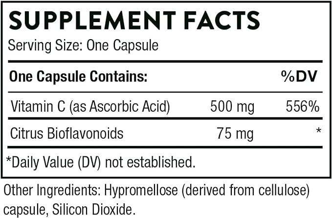 THORNE Vitamin C 90 Capsules