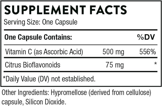 THORNE Vitamin C 90 Capsules