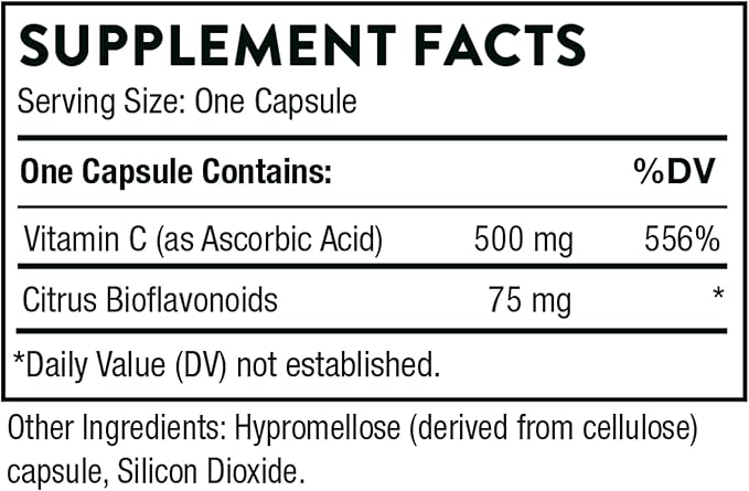 THORNE Vitamin C 90 Capsules