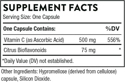 THORNE Vitamin C 90 Capsules