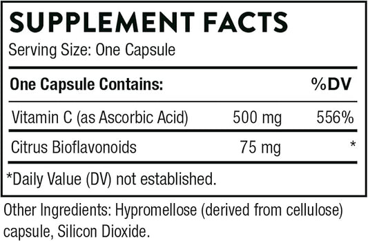 THORNE Vitamin C 90 Capsules