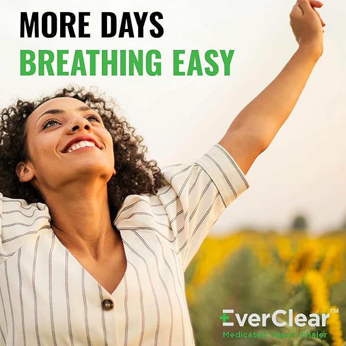 EverClear Medicated Vapor Inhaler, Nasal Decongestant 0.2 ml