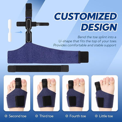 Toe Splint for Broken Toe, Toe