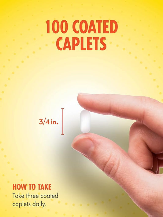Calcium Magnesium Zinc 100 Caplets