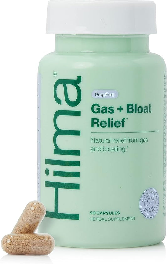 Hilma Natural Gas & Bloating Relief 50 Vegan