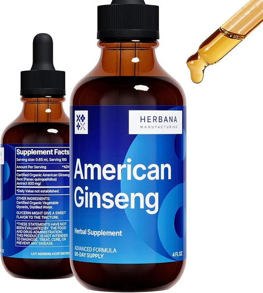 Korean Red Ginseng Liquid Extract 4 fl