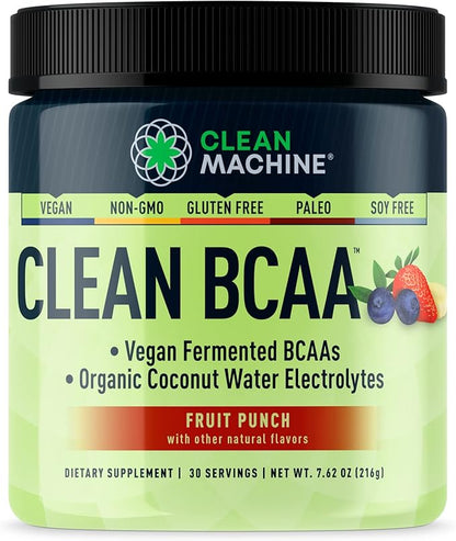 Clean BCAA - 2:1:1 Food Sourced 30 Servings (30, Fruit