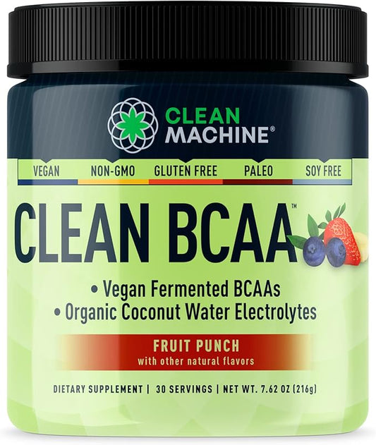 Clean BCAA - 2:1:1 Food Sourced 30 Servings (30, Fruit