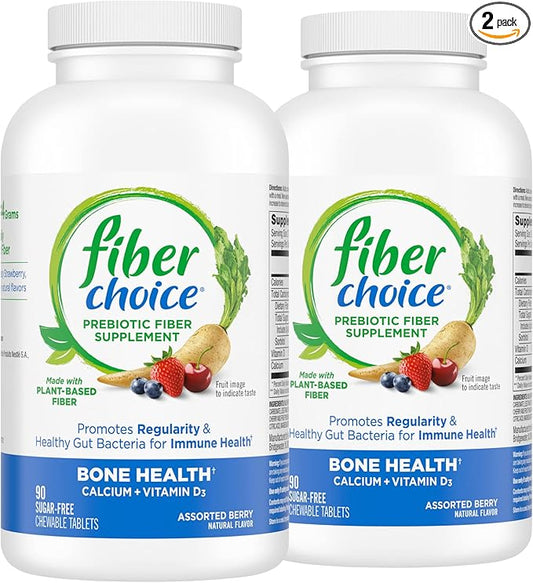 Fiber Choice Bone Health Daily Prebiotic 90 Count 2)