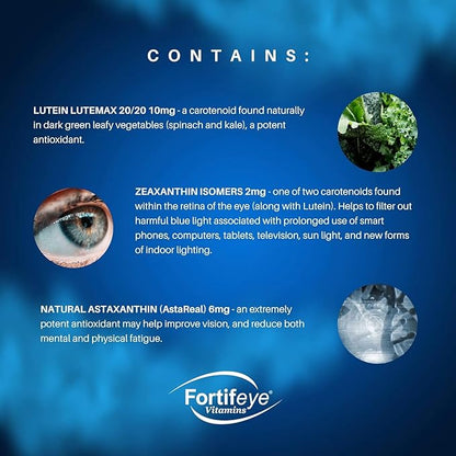 Fortifeye Focus Eye Care Supplement 90 Softgel