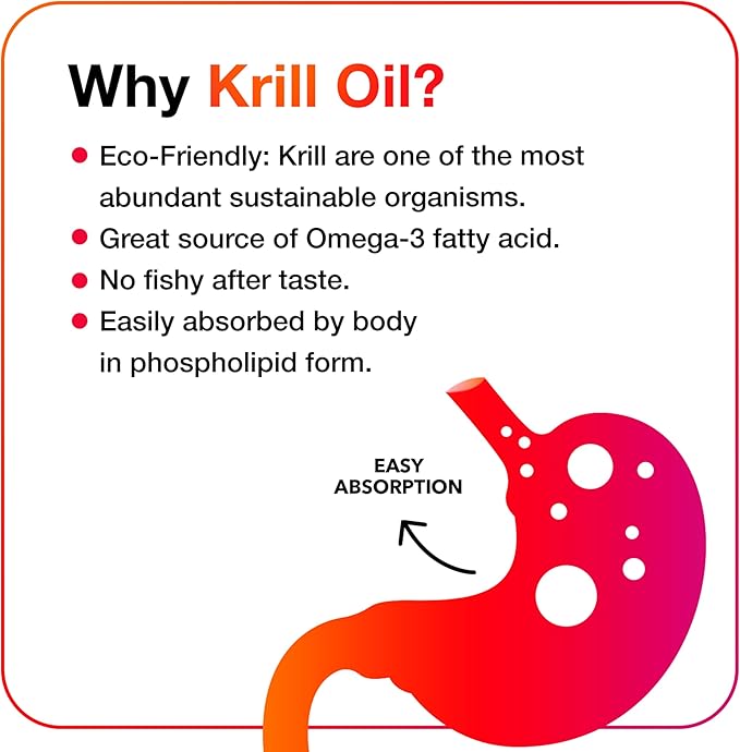 MegaRed Krill Oil 350mg Omega 3 #1 Dr 130 Softgels (130 Servings)