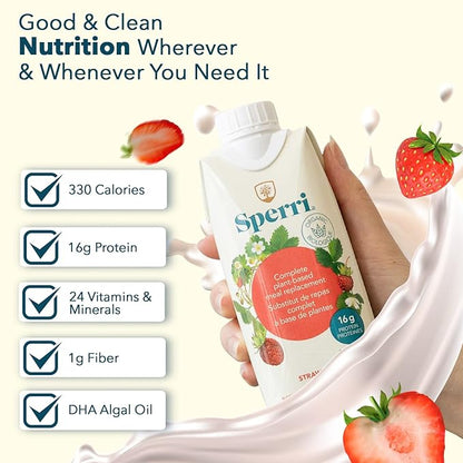 Complete Plant-Based Meal Replacement & Protein Shake 330 mL 4.6 fl. 12) -