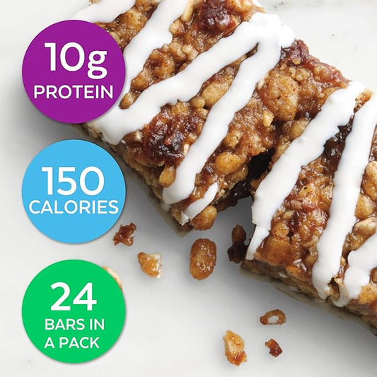 HMR Bar, Iced Oatmeal Protein Bar 10g of 24 Count