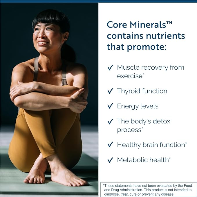 Researched Nutritionals Core Minerals D3 & (120 Capsules)