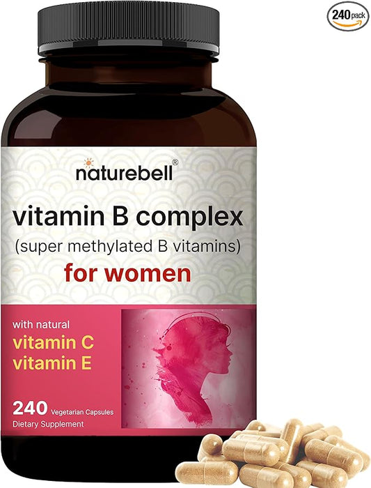 Vitamin B Complex for Women, 240 12, Folate,