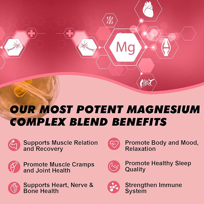 Magnesium Liquid Drop, Magnesium Glycinate Supplement