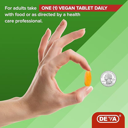 DEVA Vegan Glucosamine MSM & Chondroitin 90 Tablets