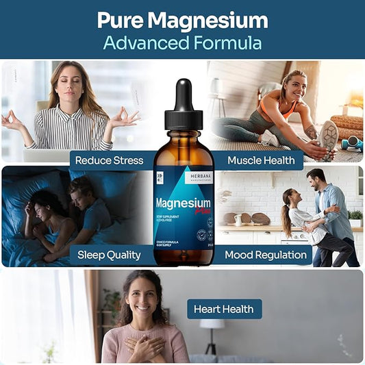 Triple Complex Magnesium 2 fl oz B6, D, 100% Absorption 45-Day Supply
