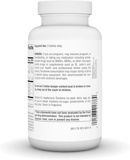Source Naturals Serene Science L-Theanine 120 Tablets