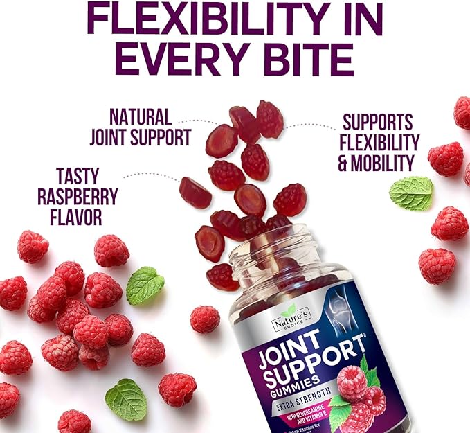 Joint Support Gummies Extra Strength Glucosamine 60 Gummies