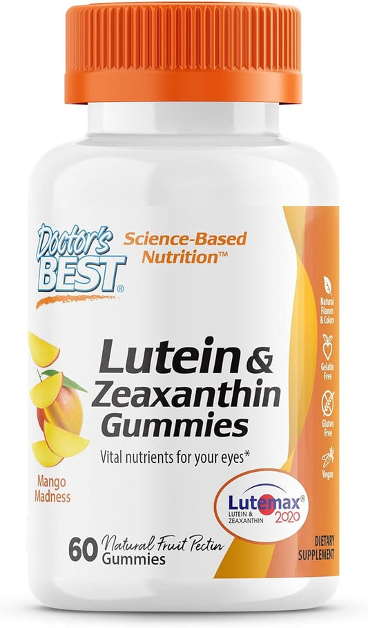 Doctor's BEST Lutein Gummies with Lutemax 2020, 60 60 Ct,