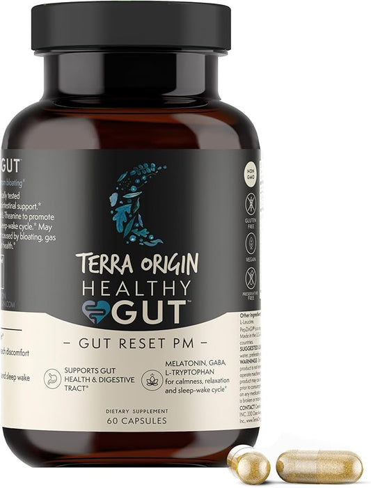 TERRA ORIGIN Healthy Gut Reset PM 60 Veggie