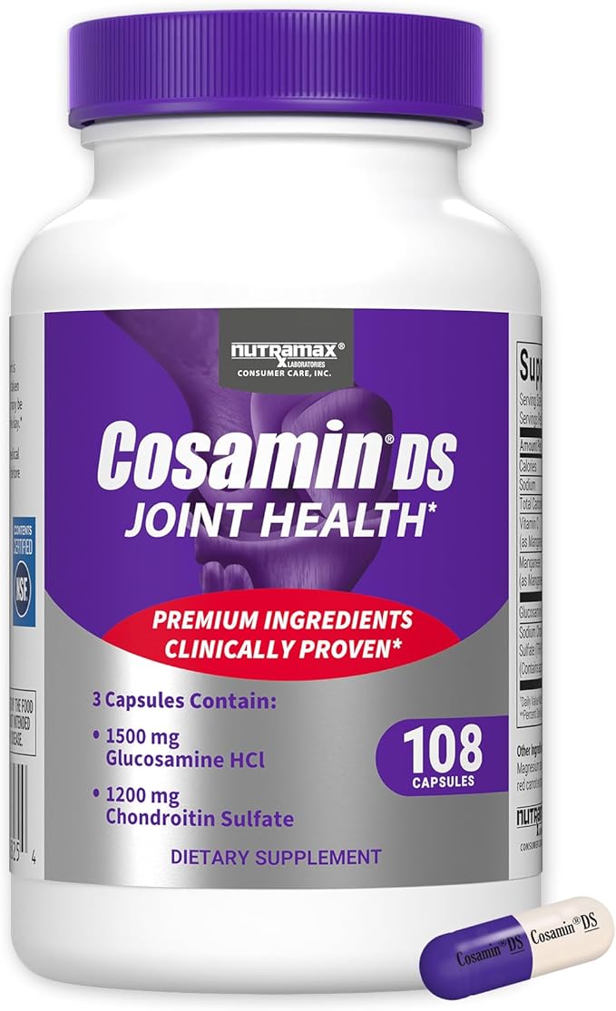Cosamin DS For Joint Health Comfort & Mobility, 108 Capsules